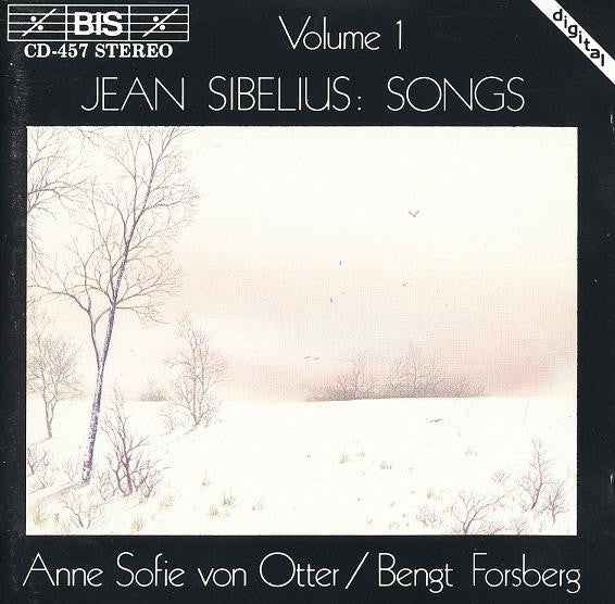 SIBELIUS-SONGS VOLUME 1 FORSBERG / VON OTTER CD VG+