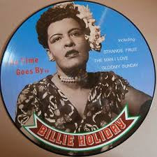 HOLIDAY BILLIE-AS TIME GOES BY PICTURE DISC LP EX