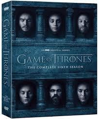 GAME OF THRONES-THE COMPLETE SIXTH SEASON R18 5BLURAY VG
