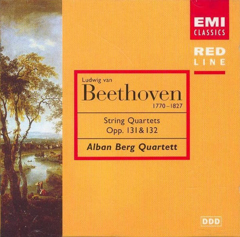 BEETHOVEN-STRING QUARTETS OPP 131 & 132 ALBAN BERG QUARTETT CD VG