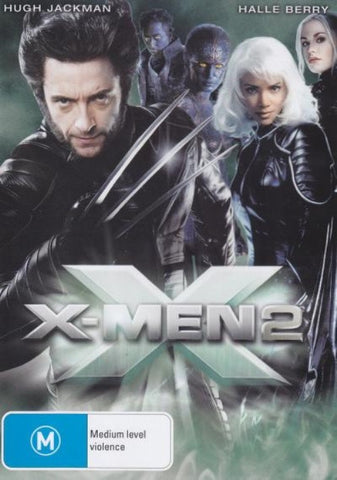 X-MEN 2 REGION 4 DVD VG