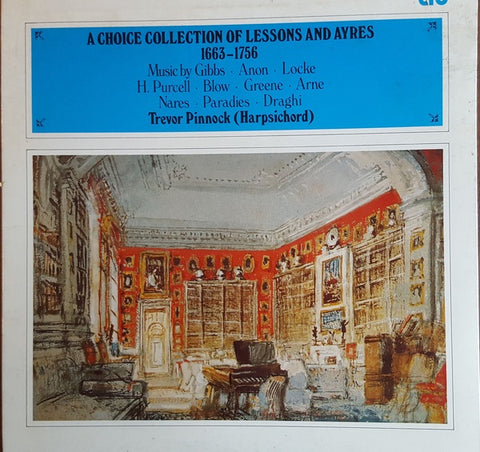 PINNOCK TREVOR-A COLLECTION OF LESSONS AND AYRES CD VG