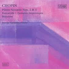 CHOPIN - PIANO SONATAS NOS 2 & 3 CD VG