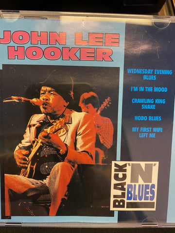 HOOKER JOHN LEE-BLACK 'N BLUES CD VG