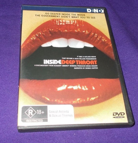 INSIDE DEEP THROAT DVD VG