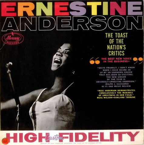 ANDERSON ERNESTINE-TOAST OF THE NATIONS CRITICS LP G COVER G