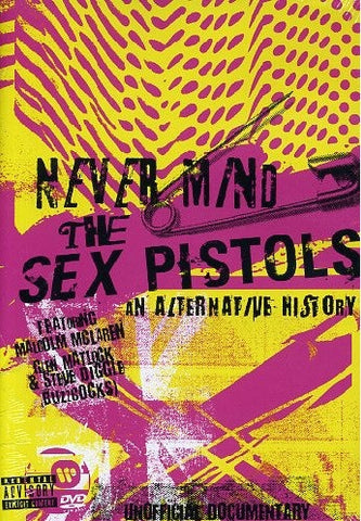SEX PISTOLS-NEVER MIND THE SEX PISTOLS AN ALTERNATIVE HISTORY DVD VG