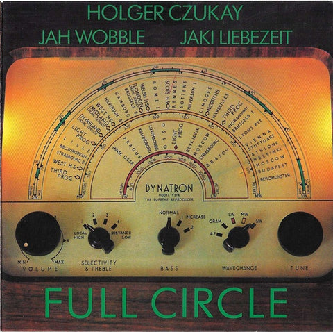 CZUKAY, WOBBLE & LIEBEZEIT-FULL CIRCLE CD VG