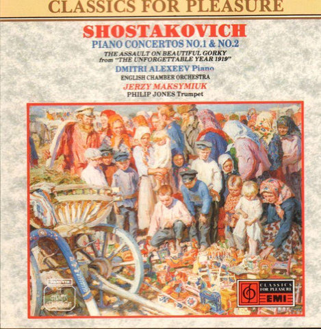 SHOSTAKOVICH-PIANO CONCERTOS NO 1 & NO 2 CD VG