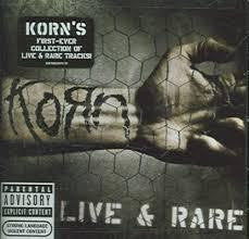 KORN-LIVE AND RARE CD *NEW*