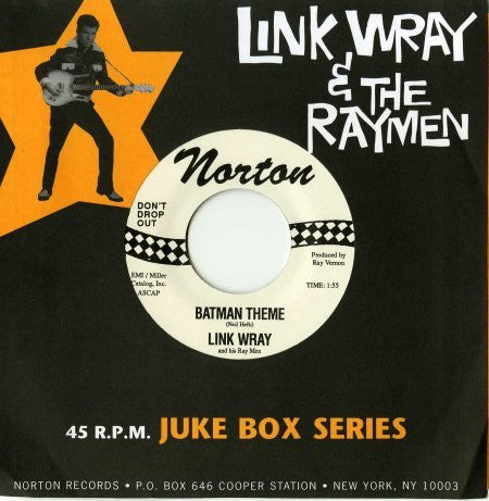 WRAY LINK AND THE RAYMEN-BATMAN THEME 7" *NEW*
