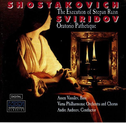 SHOSTAKOVICH + SVIRIDOV-STEPAN RAZIN + ORATORIO CD VG