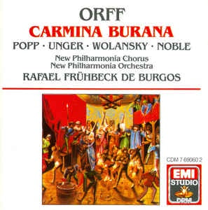 ORFF-CARMINA BURANA CD VG