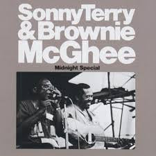 TERRY SONNY & BROWNIE MCGHEE-MIDNIGHT SPECIAL 2LP  VG+ COVER VG+