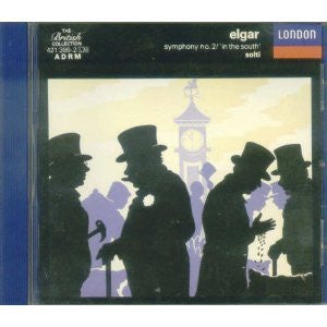 ELGAR-SYMPHONY NO 2 / IN THE SOUTH SOLTI CD VG