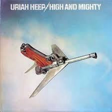 URIAH HEEP-HIGH & MIGHTY LP VG+ COVER VG