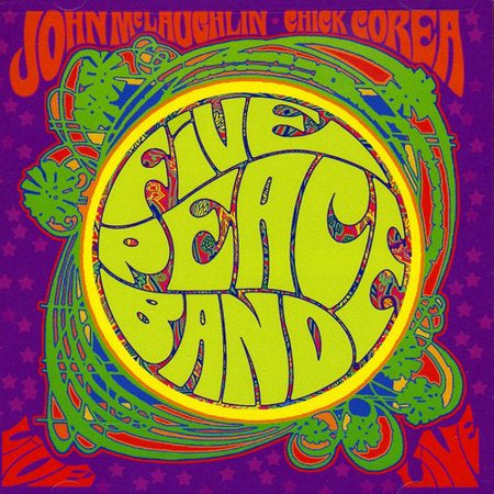 COREA CHICK & JOHN MCLAUGHLIN-FIVE PEACE BAND LIVE 2CD VG