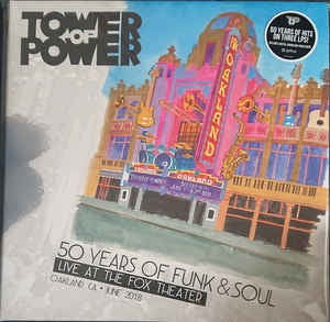 TOWER OF POWER-50 YEARS OF FUNK & SOUL LIVE AT FOX THEATER 3LP *NEW*