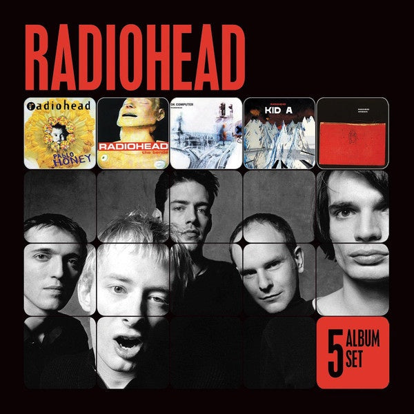 RADIOHEAD-5 ALBUM SET 5CD NM