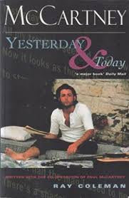 MCCARTNEY PAUL-YESTERDAY & TODAY COLEMAN BOOK VG