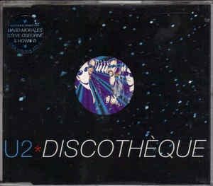 U2-DISCOTHEQUE CD VG