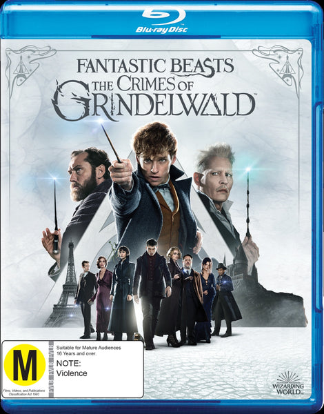 FANTASTIC BEASTS: THE CRIMES OF GRINDELWALD BLURAY VG+
