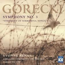 GORECKI - SYMPHONY NO 3 CD G