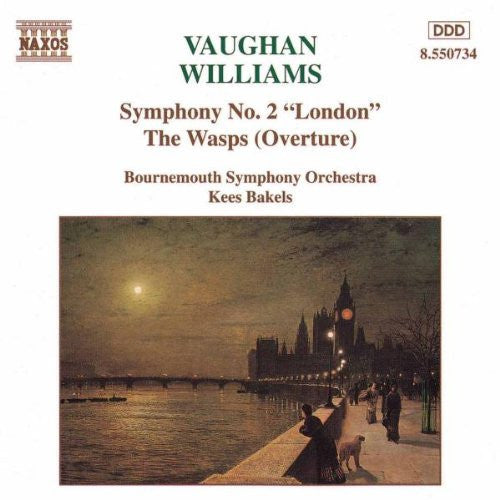 VAUGHAN WILLIAMS-SYMPHONY NO 2 LONDON + WASPS OVERTURE CD VG