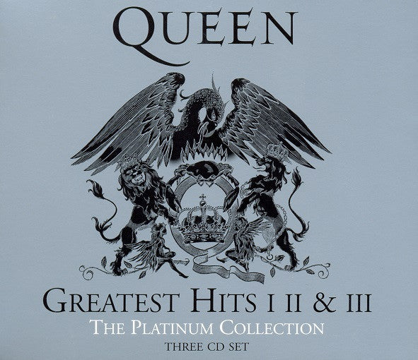 QUEEN-GREATEST HITS 1 2 AND 3 3CD VG