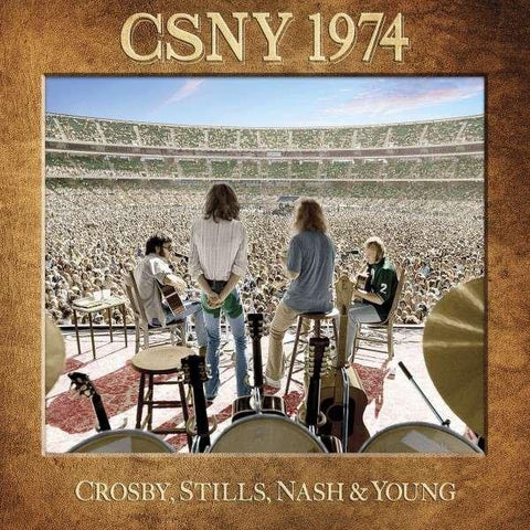 CROSBY, STILLS, NASH & YOUNG-CSNY 1974 3CD + DVD VG