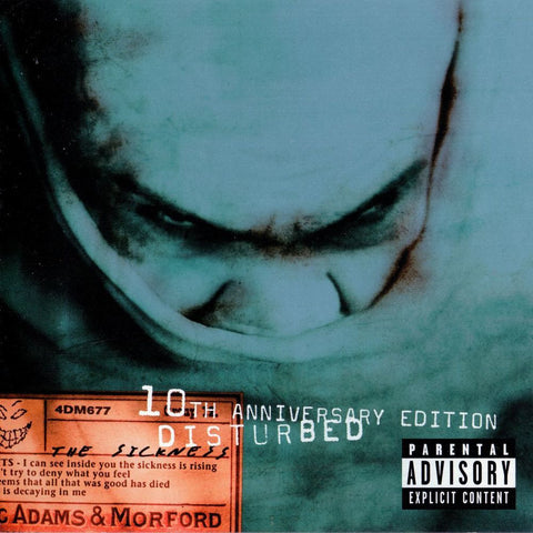 DISTURBED-THE SICKNESS 10TH ANNIVERSARY EDITION CD VG