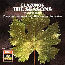 GLAZUNOV-THE SEASONS SVETLANOV CD VG