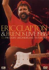 CLAPTON ERIC & FRIENDS-LIVE 1986 DVD VG+