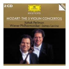 MOZART-THE 5 VIOLIN CONCERTOS 2CD VG