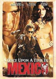 ONCE UPON A TIME IN MEXICO DVD NM