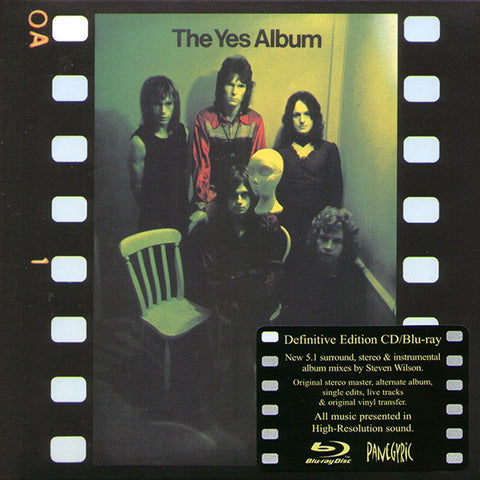 YES-THE YES ALBUM DEFINITIVE EDITION CD + BLURAY *NEW*