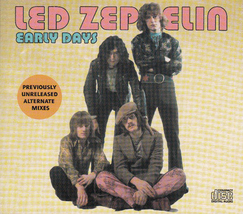 LED ZEPPELIN-EARLY DAYS ALTERNATE MIXES CD VG