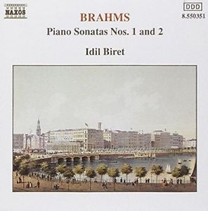 BRAHMS-PIANO SONATAS 1 & 2 BIRET CD VG+