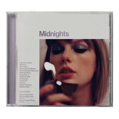 SWIFT TAYLOR-MIDNIGHTS MOONSTONE BLUE EDITION CD *NEW*