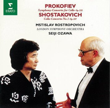 PROKOFIEV AND SHOSTAKOVICH-CONCERTOS OZAWA CD VG