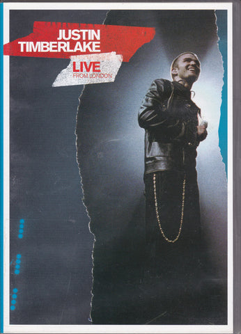 TIMBERLAKE JUSTIN-LIVE FROM LONDON DVD+CD VG