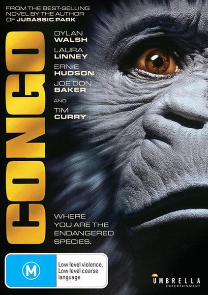 CONGO DVD VG+