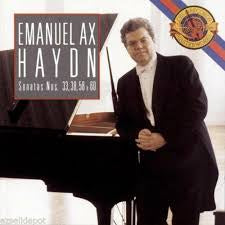 HAYDN-SONATAS EMANUEL AX CD VG