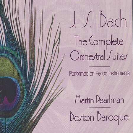 BACH JS-THE COMPLETE ORCHESTRAL SUITES PEARLMAN BOSTON *NEW*