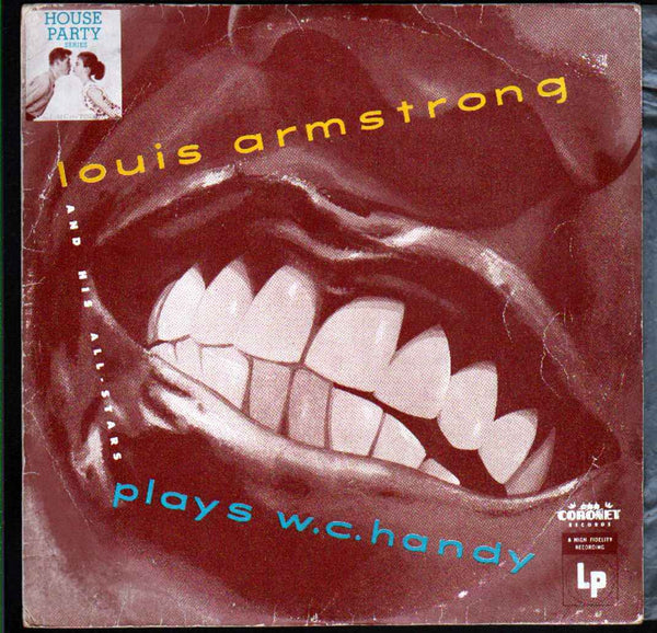 ARMSTRONG LOUIS-PLAYS WC HANDY VINYL10 VG COVER VGPLUS