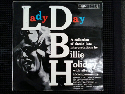 HOLIDAY BILLIE-LADY DAY LP VG COVER VG