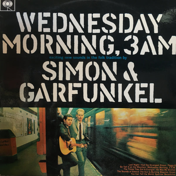 SIMON & GARFUNKEL-WEDNESDAY MORNING, 3AM LP VG COVER VG+