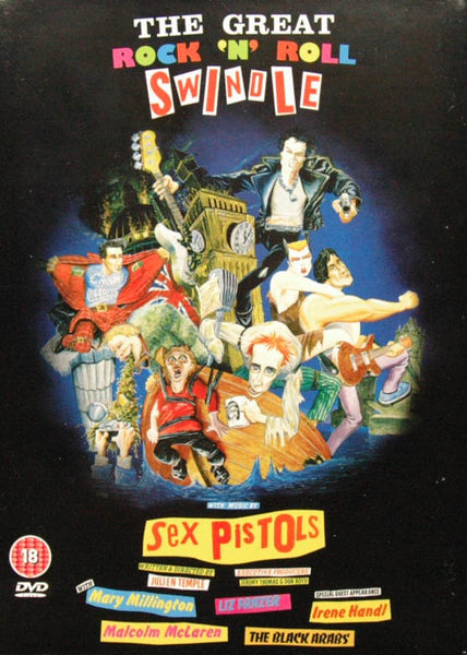 SEX PISTOLS-THE GREAT ROCK 'N' ROLL SWINDLE DVD VG+