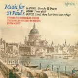 HANDEL BLOW BOYCE-MUSIC FOR ST PAULS *NEW*