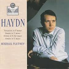 HAYDN-PIANO SONATAS MIKHAIL PLETNEV CD VG